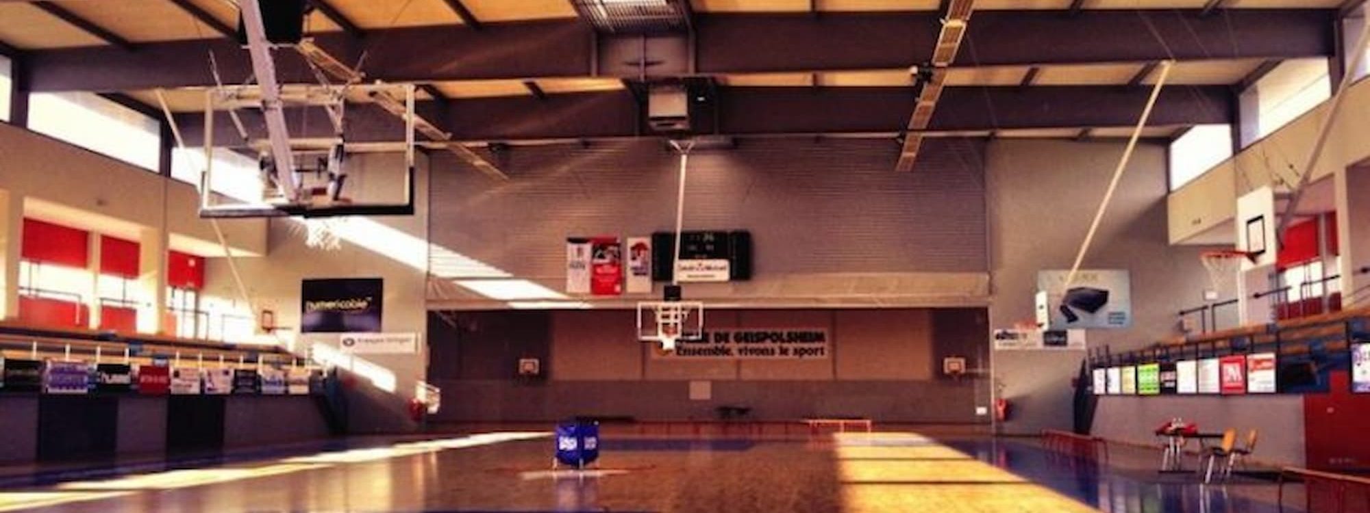 Les installations sportives du CJS Geispolsheim &agrave; Geispolsheim dans le Bas-Rhin&nbsp; Erstein