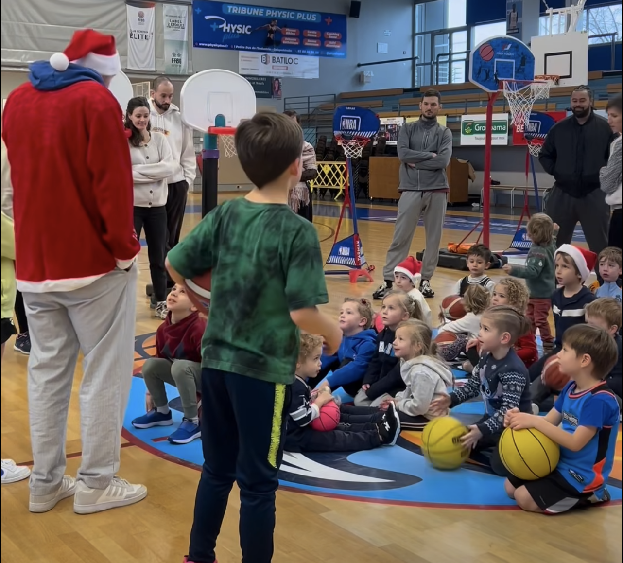 Fete de noel U5 – CJS Geispolsheim ! 💙 Illkirch-Graffenstaden