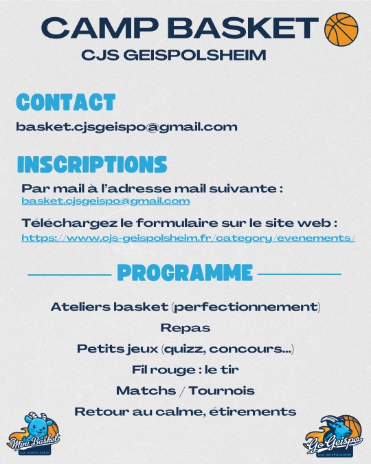 2 | CJS Geispolsheim 𝗖𝗔𝗠𝗣 𝗕𝗔𝗦𝗞𝗘𝗧 𝗖𝗝𝗦 𝗚𝗘𝗜𝗦𝗣𝗢𝗟𝗦𝗛𝗘𝗜𝗠 – 𝗔𝗢𝗨̂𝗧 𝟮𝟬𝟮𝟲 ! 🤩 Ostwald 1